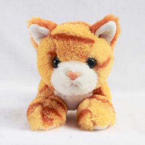 عروسک بچه گربه نارنجی ناز نازی