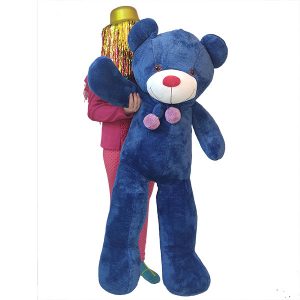عروسک خرس بزرگ آبی پولیشی