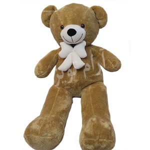 عروسک خرس بزرگ 1 متری ارزان قیمت نسکافه ای